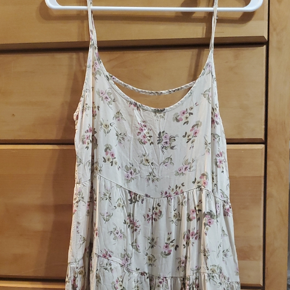 Floral Spaghetti Strap Dress